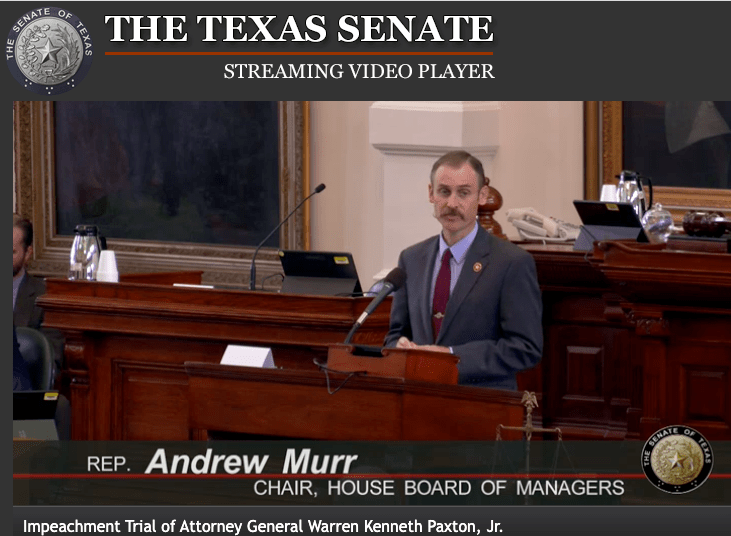 While We Wait: Will the Texas Senate Capitulate to Paxton's&nbsp;Threats?